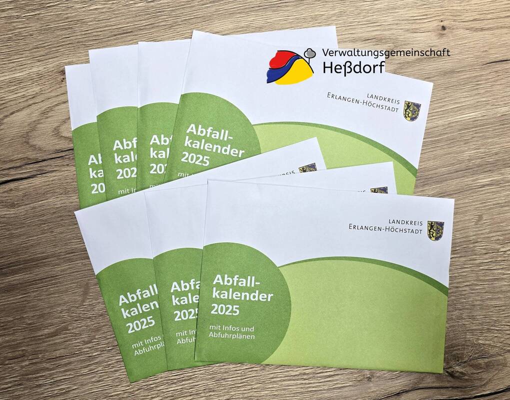  Abfallkalender 2025 werden in den Gemeinden verteilt - 2024-12 - 2024 Bildidee 